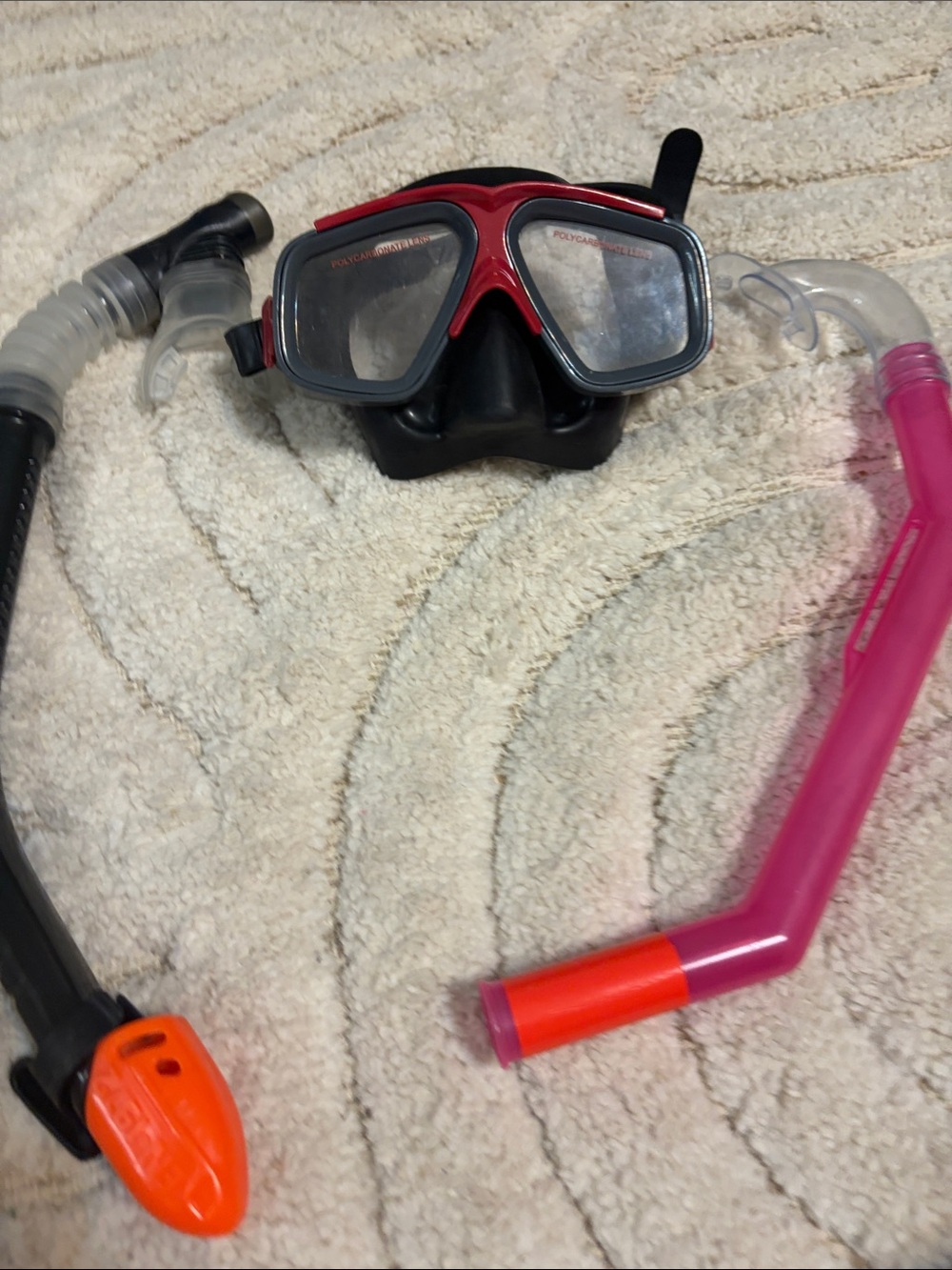 Snorkeling gear